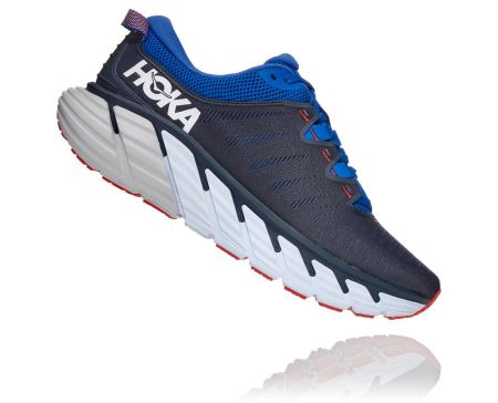 Hoka Gaviota 3 Road - Adidasi Alergare Stabili Barbati Negrii | RO-2aEPtMc